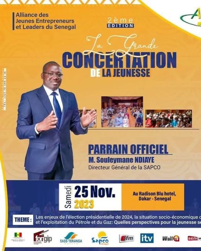 Cérémonie de la Grande Concertation de la jeunesse
